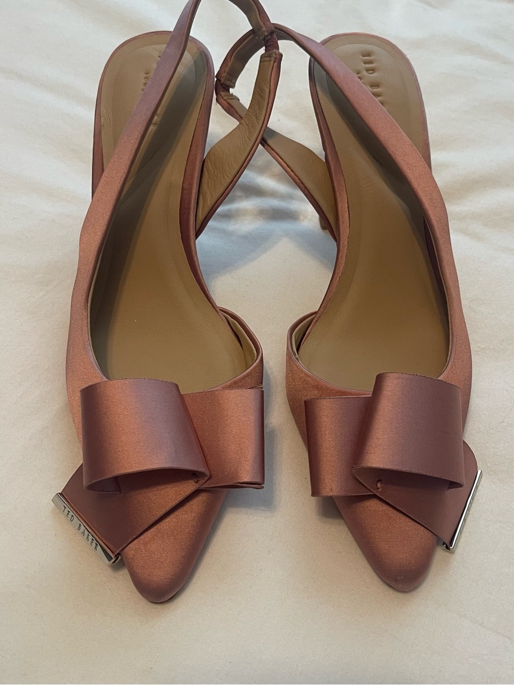 Ted Baker Rose Lola Bow Slingback Heels